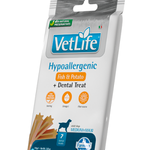 TREAT VET LIFE NAT DOG HYPO FISH & POTATO ADULT MED/MAX GR 100
