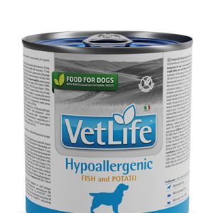VET LIFE DOG HYPO FISH & POTATO WET FOOD 300GMS X 6PCS