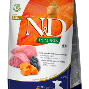 N&D PUMPKIN DOG LB & BB PUPPY MINI 7 KG