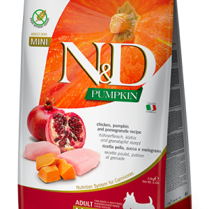 N&D PUMPKIN DOG CP ADULT MINI 2.5 KG