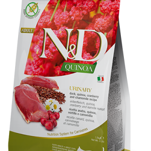 N&D QUINOA CAT URINARY DUCK ADULT 1.5 KG