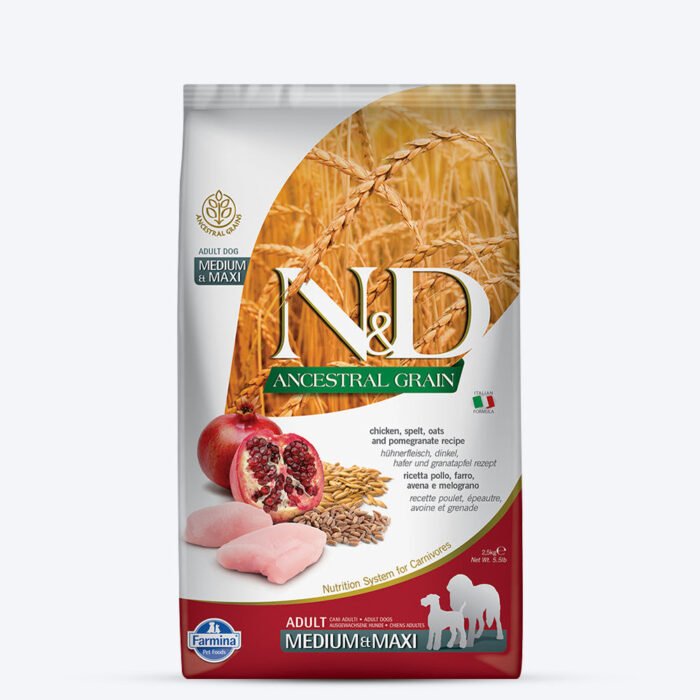 FarminaN_DLowGrainMedium_MaxiBreedAdultDryDogFood-Chicken_Pomegranate-1.jpg