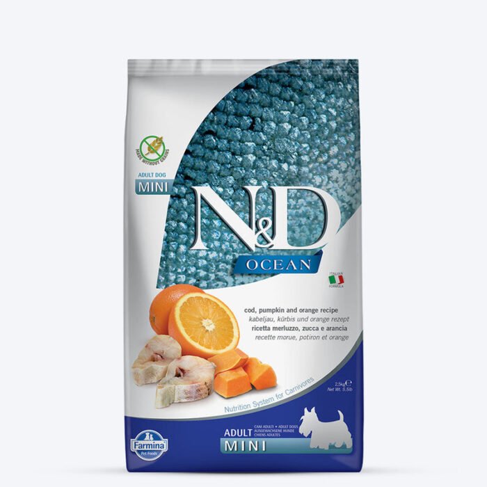 FarminaN_DPumpkinCodfish_OrangeGrainFreeAdultMiniBreedDryDogFood-3.jpg